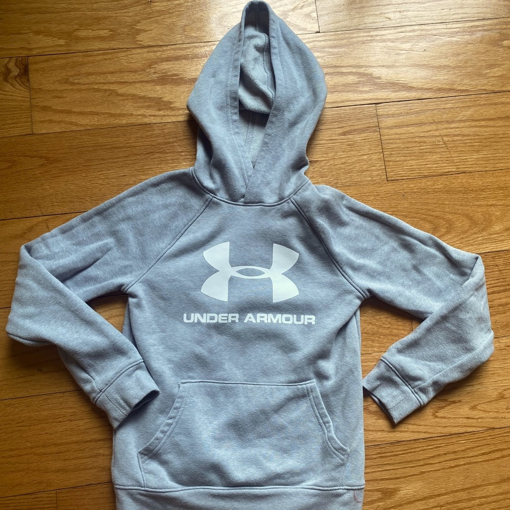 Under Armour Light Grey Boys’ Hoodie